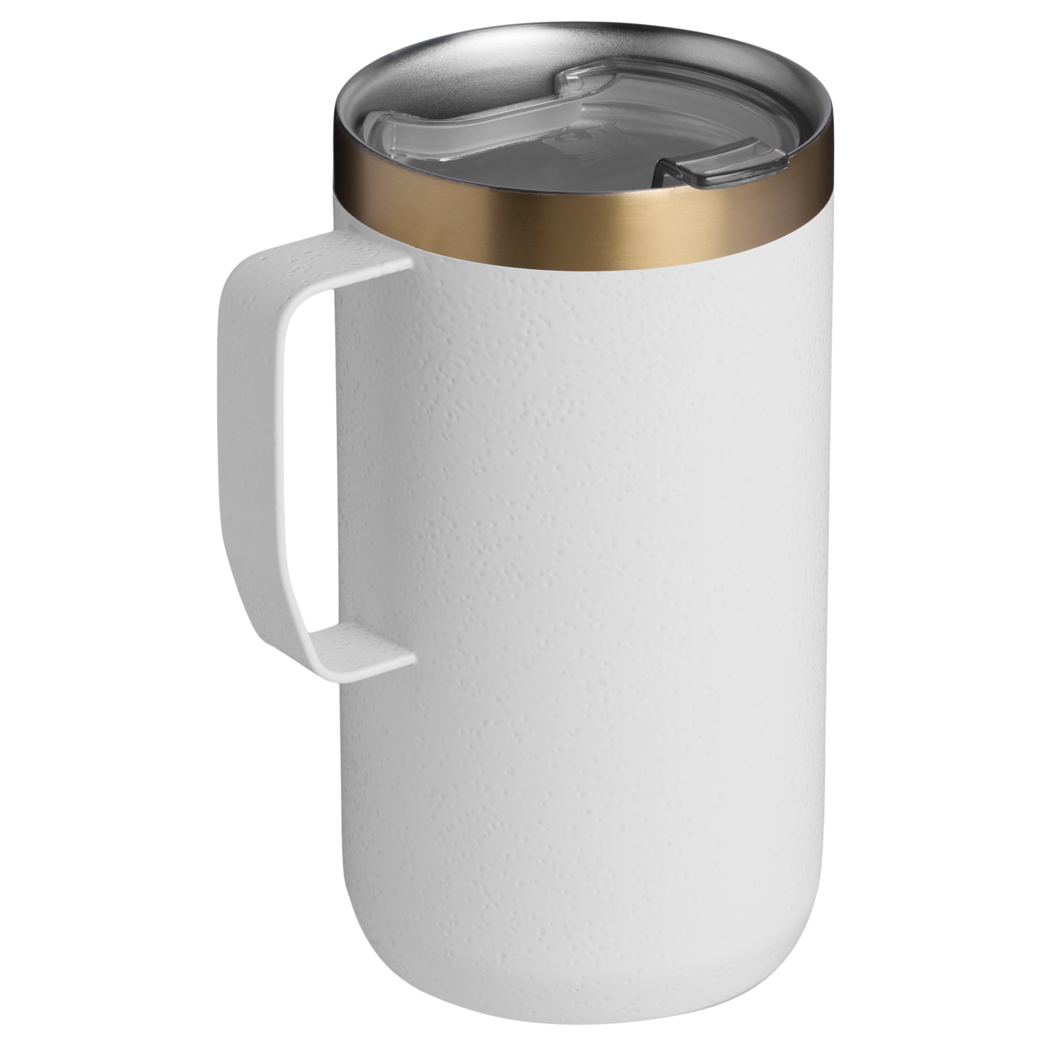 The Stay-Hot Camp Mug 24OZ In Cream Moon White