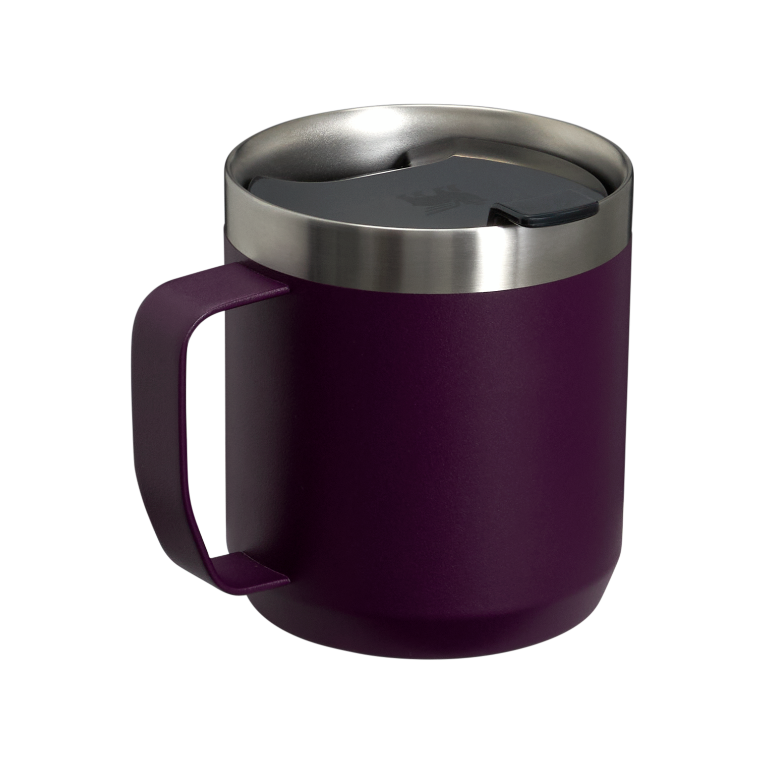 The Stanley Stay-Hot Camp Insulated Mug 12OZ In Plum Purple