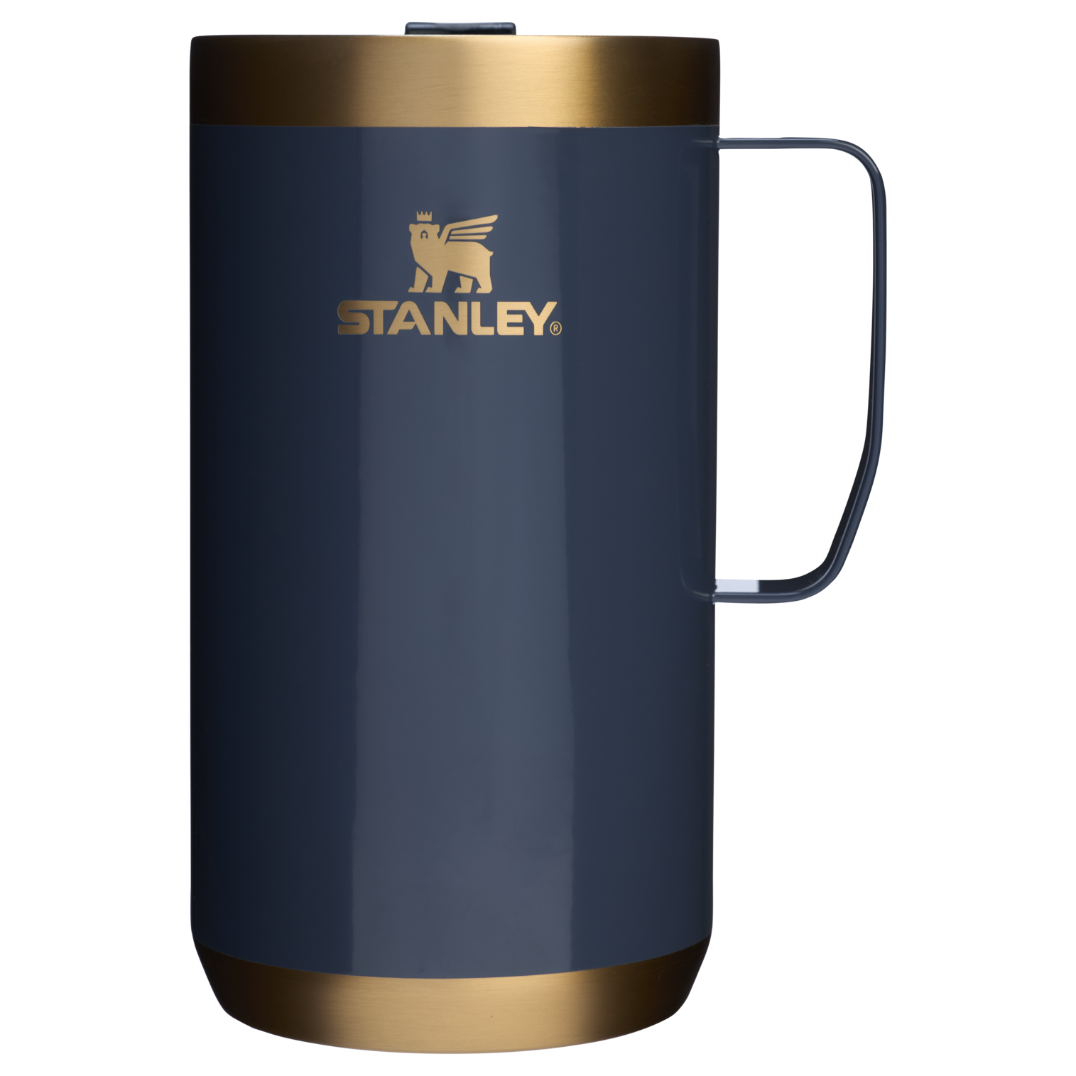 The Stanley Stay Hot Camp Insulated Mug 24 OZ In Twilight Gloss Blue