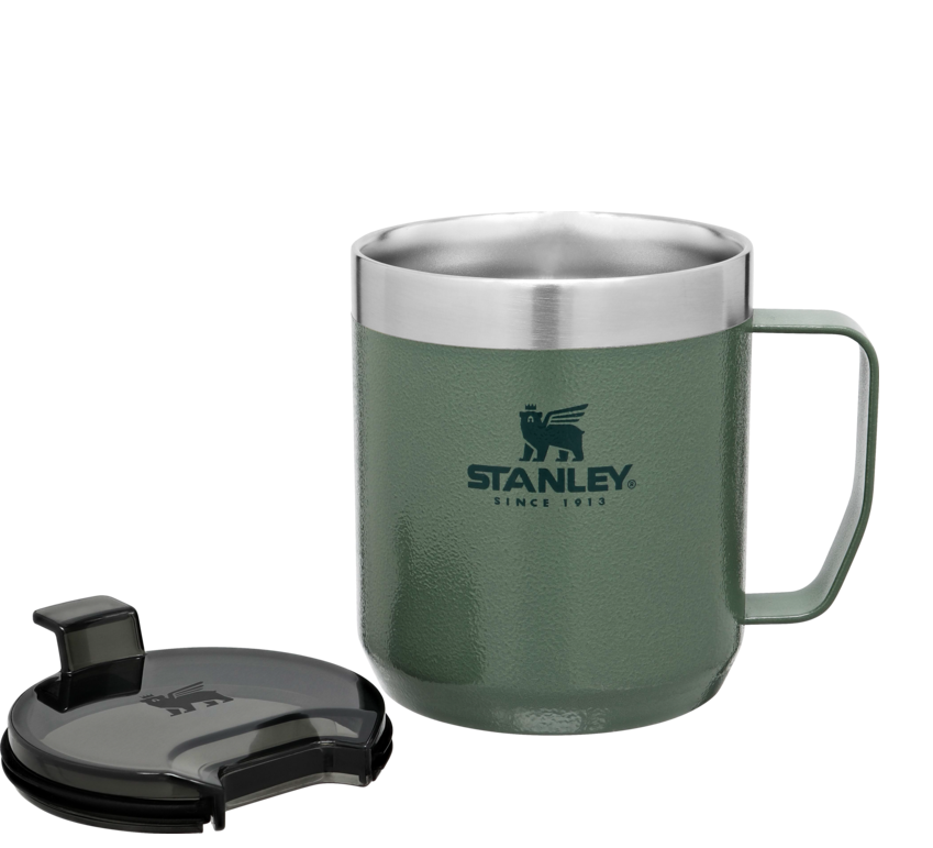 Stanley 1913 12 Oz Insulated Classic Legendary Camp Mug Hammertone Green  10-09366-001 from Stanley 1913 - Acme Tools
