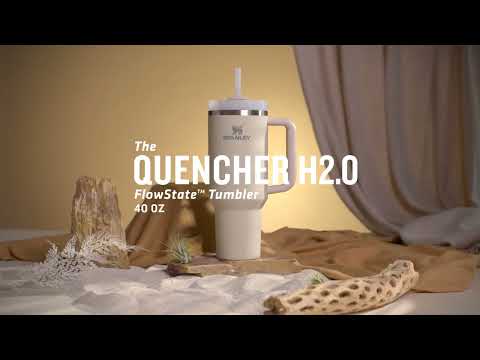 Stanley Quencher H2.0 Flowstate Tumbler Soft Matte 40 OZ Unboxing